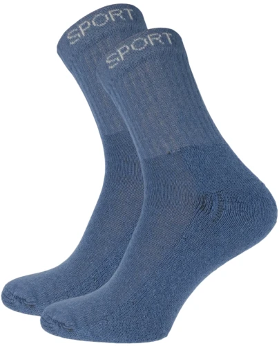 SKARPETY PÓŁFROTTE [JEANS 5par]