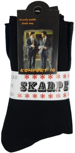 SKARPETY BEZUCISKOWE KOMFORT [MIX CIEMNY 5par]