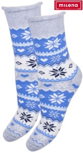 SKARPETY DAMSKIE FROTTE 37/41 [NORWESKIE]
