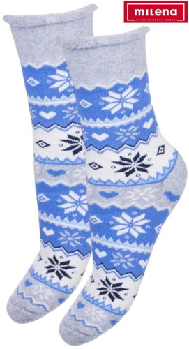 SKARPETY DAMSKIE FROTTE 37/41 [NORWESKIE]