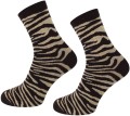 SKARPETY DAMSKIE WZORZYSTE 37/41 [ZEBRA]