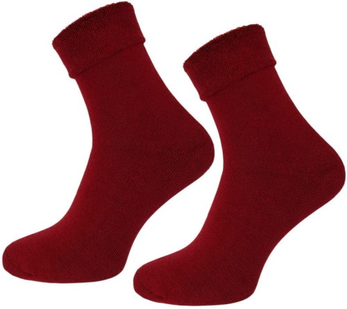 SKARPETY BEZUCISKOWE ROSA [BORDO]