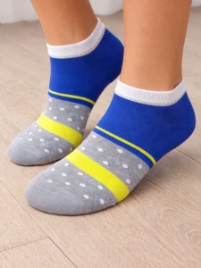 STOPKI DAMSKIE WZORZYSTE 37/41 [KROPKI PASKI]
