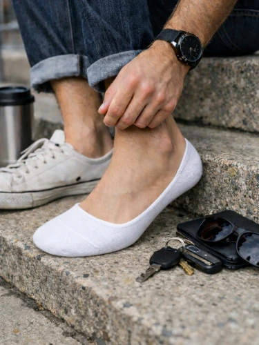 STOPKI Z SILIKONEM BALERINA MOKASYN