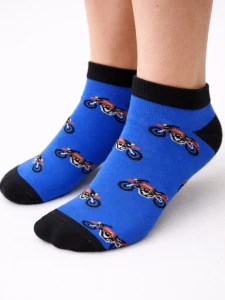 STOPKI DZIECIĘCE WZORZYSTE [MOTORY]