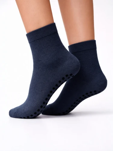 SKARPETY BEZUCISKOWE ANTYPOŚLIZGOWE [JEANS]