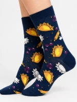 SKARPETY DAMSKIE 37/40 [PIEROGI Z JAGODAMI]