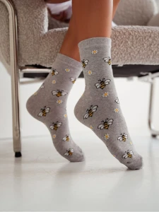SKARPETY DAMSKIE WZORZYSTE 37/41 [PSZCZÓŁKI]