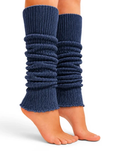 GETRY DAMSKIE WEŁNIANE [JEANS]