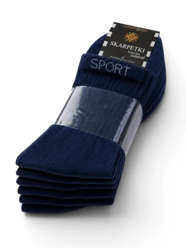SKARPETY CIENKIE 5-PAK- JEANS / WZÓR