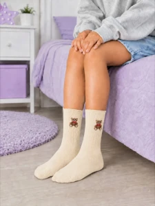 SKARPETY DZIECIĘCE WZORZYSTE [MIŚ W MUSZCE] 