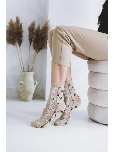 SKARPETY DAMSKIE WZORZYSTE 37/41 [FASHION KRATA]