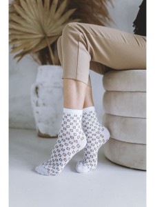 SKARPETY DAMSKIE WZORZYSTE 37/41 [FASHION GG]