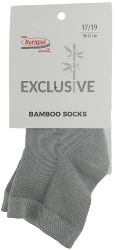 SKARPETY DZIECIĘCE BAMBUSOWE [POPIEL]