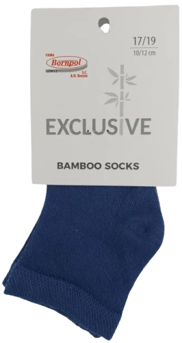 SKARPETY DZIECIĘCE BAMBUSOWE [JEANS]