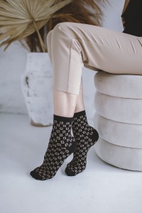 SKARPETY DAMSKIE WZORZYSTE 37/41 [FASHION GG]