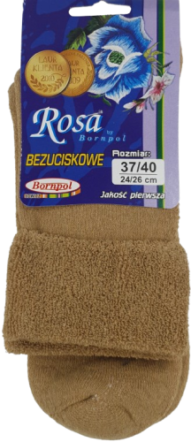 SKARPETY BEZUCISKOWE ROSA [BEŻ]