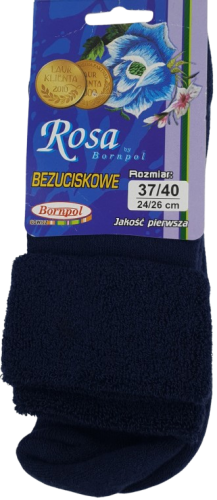 SKARPETY BEZUCISKOWE ROSA [GRANAT]