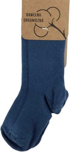 SKARPETY NIEMOWLĘCE ORGANICZNE [JEANS]