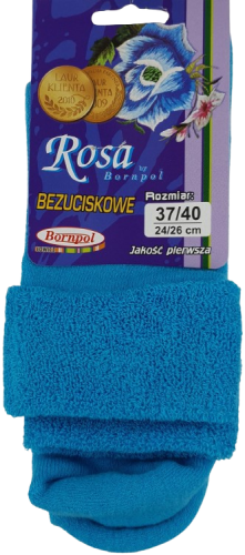 SKARPETY BEZUCISKOWE ROSA [JASNY TURKUS]