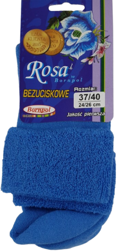 SKARPETY BEZUCISKOWE ROSA [NIEBIESKI]