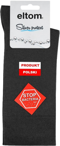 SKARPETY MĘSKIE JONY SREBRA [GRAFIT]