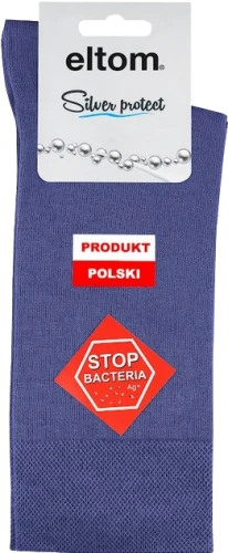 SKARPETY MĘSKIE JONY SREBRA [JEANS]