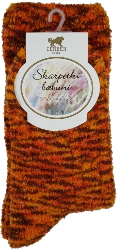 SKARPETY BABUNI Z BOUCLE [RUDY]