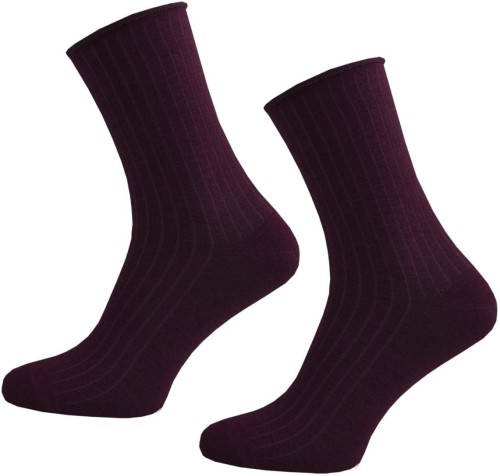 SKARPETY BEZUCISKOWE 37/40 [BORDO]