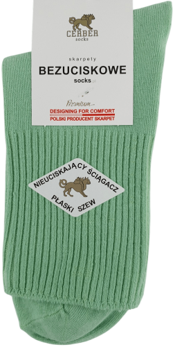SKARPETY BEZUCISKOWE DAMSKIE [GROSZEK]