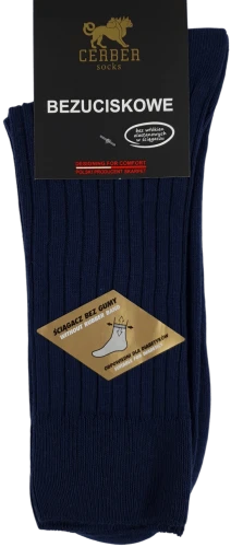 SKARPETY BEZUCISKOWE COMFORTLINE [GRANAT]