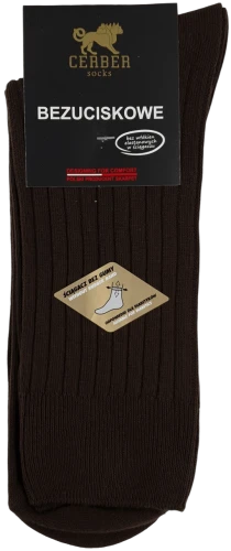 SKARPETY BEZUCISKOWE COMFORTLINE [BRĄZ]