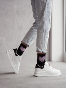SKARPETY DAMSKIE WZORZYSTE 37/41 [I LIKE YOU]