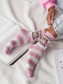 SKARPETY DAMSKIE WZORZYSTE 37/41 [TEDDY BEAR/PASKI]