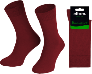 SKARPETY GARNITUROWE EXCLUSIVE [BORDO]