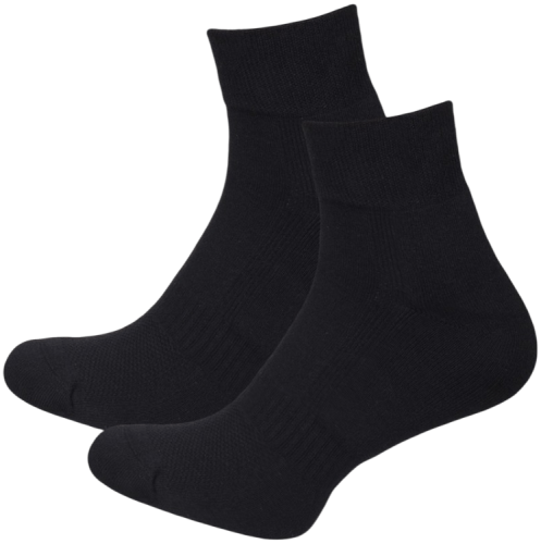 SKARPETY MULTISPORT 3/4 "STOP BACTERIA" [CZARNY]