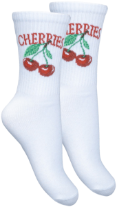 SKARPETY DZIECIĘCE WZORZYSTE [CHERRIES] 
