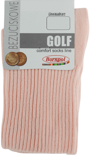 SKARPETY BEZUCISKOWE GOLF [MORELOWY]