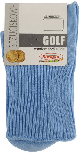 SKARPETY BEZUCISKOWE GOLF [NIEBIESKI]