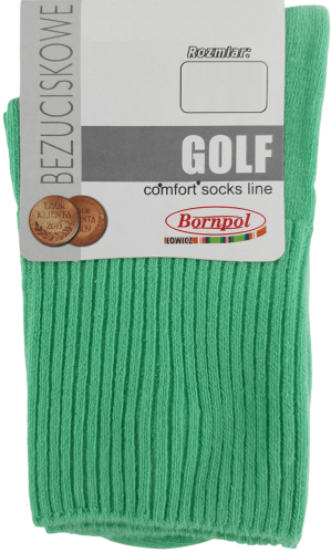 SKARPETY BEZUCISKOWE GOLF [ZIELEŃ]