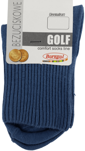 SKARPETY BEZUCISKOWE GOLF [JEANS]