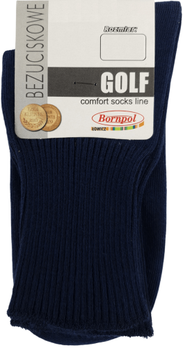 SKARPETY BEZUCISKOWE GOLF [GRANAT]
