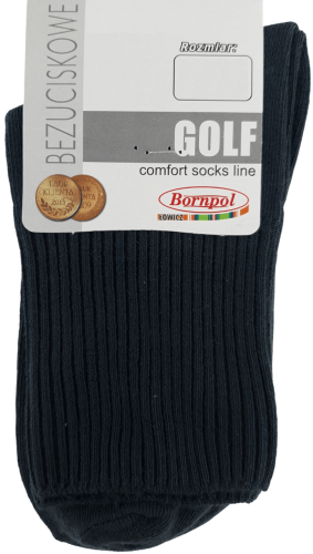 SKARPETY BEZUCISKOWE GOLF [GRAFIT]